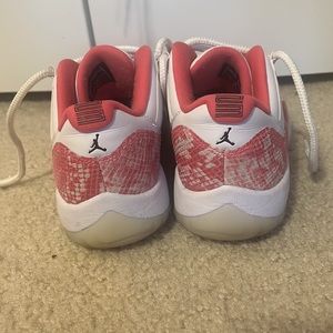 Womens Air Jordan 11 Pink Snakeskin